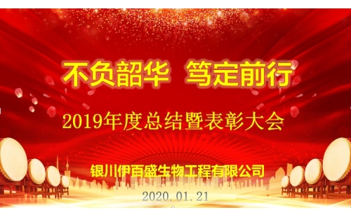“不負(fù)韶華，篤定前行”2019總結(jié)表彰暨新春年會(huì)圓滿成功！